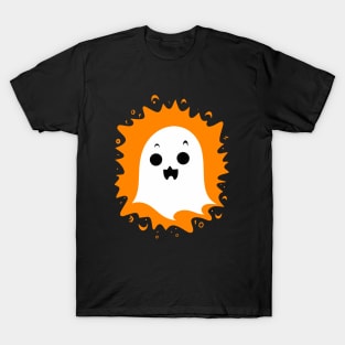 Cute Halloween Ghost T-Shirt